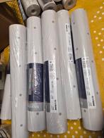 9 Rollen Afwasbaar Vinyl Behang - Wit/Grijs, Ophalen of Verzenden, 25 tot 50 m², Grijs, Modern