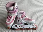 Rossler roze verstebare skeelers / skates 32-35, Overige merken, Verstelbaar, Inline skates 4 wielen, Gebruikt