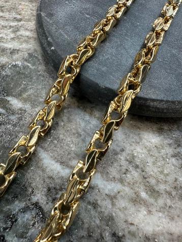 14k Gouden Schakelketting beschikbaar voor biedingen
