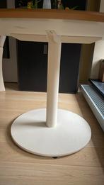 Ronde witte tafel - 120cm - 4/5 personen, Ophalen, Kunststof, 100 tot 150 cm, Rond
