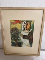 Droom van een zomernacht , Marc Chagall 1939. 21x27, Antiek en Kunst, Kunst | Litho's en Zeefdrukken, Ophalen of Verzenden