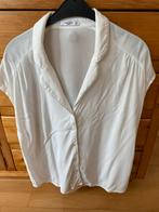Witte Mango Blouse Maat L, Kleding | Dames, Blouses en Tunieken, Ophalen, Zo goed als nieuw, Maat 42/44 (L), Wit