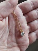 Elegante goudkleurige ketting, Sieraden, Tassen en Uiterlijk, Ophalen of Verzenden, Zo goed als nieuw, Goud, Overige materialen