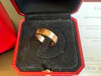 Originele Cartier “LOVE” ring met diamanten, Ophalen, Gebruikt, Dame, Goud