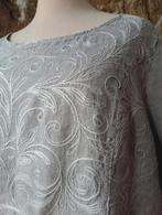 💖Geborduurde 💯% linnen blouse XL, Ophalen of Verzenden, Zo goed als nieuw, Maat 46/48 (XL) of groter