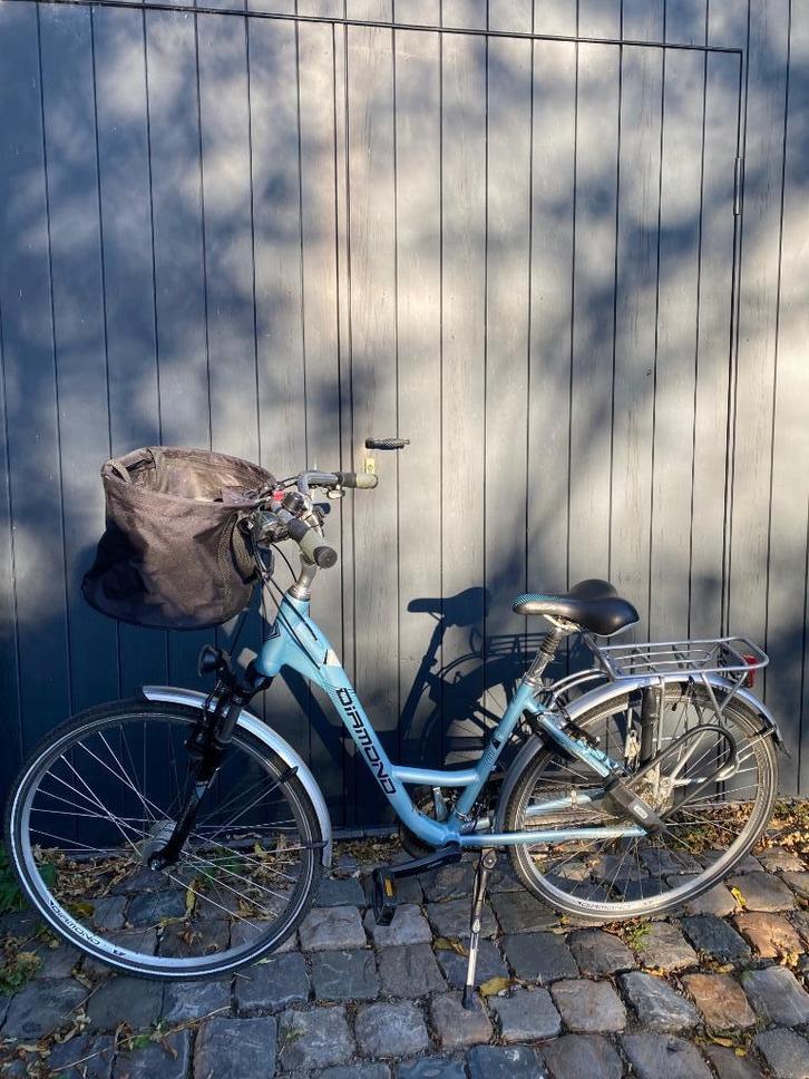 Diamond stadsfiets, Fietsen en Brommers, Fietsen | Dames | Damesfietsen, Gebruikt, Overige merken, Versnellingen, Ophalen