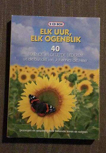 Elk uur, elk ogenblik -40 bekende en geliefde liederen 2 cds beschikbaar voor biedingen