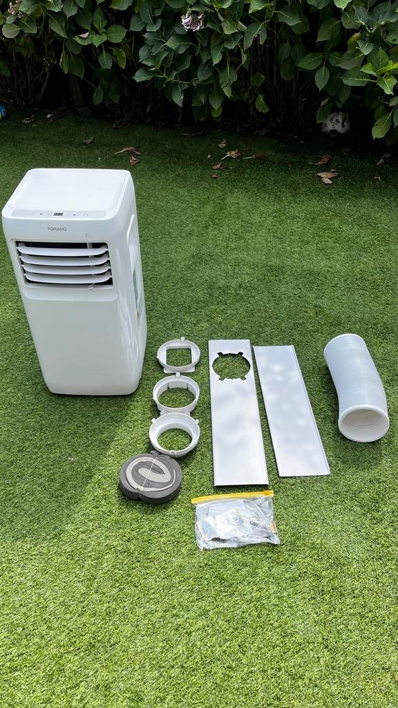 Tomado TMA 9001 W Mobiele Airco, Witgoed en Apparatuur, Airco's, Zo goed als nieuw, Mobiele airco, Minder dan 60 m³, 3 snelheden of meer