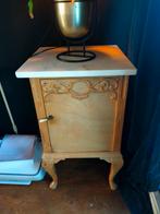 Antiek Kastje met Marmeren Blad, Huis en Inrichting, Kasten | Dressoirs, Minder dan 50 cm, Gebruikt, Overige materialen, Minder dan 25 cm