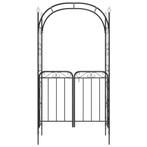 Rozenboog pergola met hekje tuinboog ijzer GRATIS BEZORGD!, Met poort, Verzenden, Nieuw, Sierhekwerk