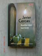 Javier Cercas - Sneller dan het licht (Hardcover met s.o.), Gelezen, Ophalen of Verzenden