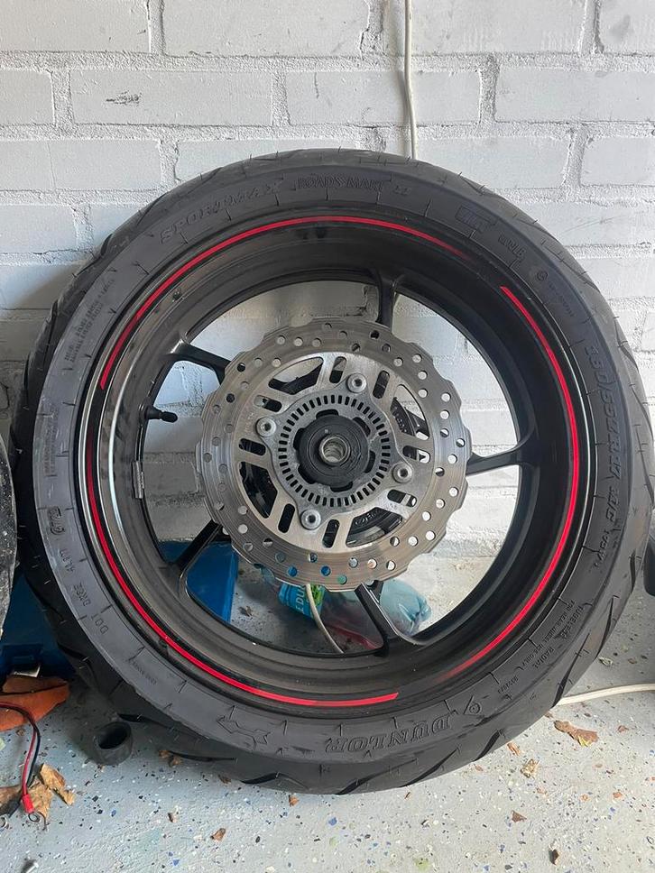 Kawasaki Z900 akrapovic compleet in onderdelen, Motoren, Onderdelen | Kawasaki, Gebruikt, Ophalen of Verzenden