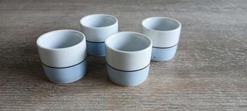 Sign eierdopjes mini bloempotje espresso kopjes beschikbaar voor biedingen