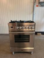 Prachtige Boretti 4‑pits fornuis RVS 60 cm, Witgoed en Apparatuur, Fornuizen, Ophalen of Verzenden