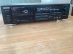 Kenwood KX 5010 3 motor Dolby B, C, HX Pro met auto Rec Cal., Audio, Tv en Foto, Cassettedecks, Verzenden, Enkel, Kenwood, Tiptoetsen