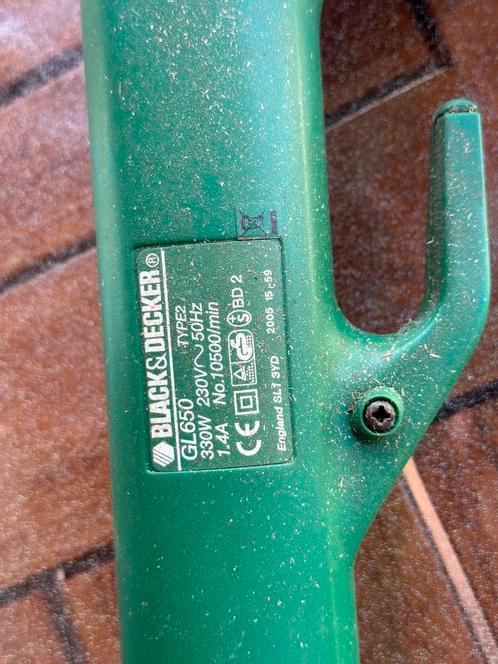 Black en Decker grastrimmer, Tuin en Terras, Grastrimmers, Gebruikt, Elektrisch, Ophalen