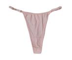 Microfiber String Roze met verstelbare bandjes (267), Nicolle_Lingerie, Ophalen of Verzenden, Overige kleuren, String