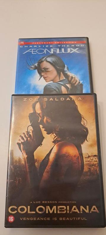 Colombiana + Aeon Flux - dvd beschikbaar voor biedingen