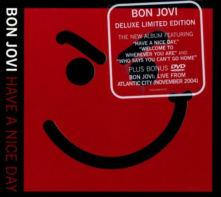 BON JOVI - Have A Nice Day Europe CD, DVD limited edition, Cd's en Dvd's, Cd's | Rock, Nieuw in verpakking, Poprock, Ophalen of Verzenden