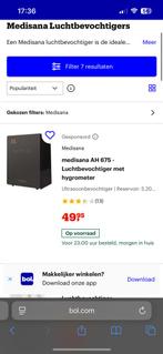 Luchtbevochtiger medisana nieuw, Ophalen, Zo goed als nieuw