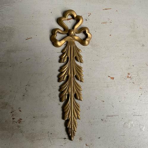 Ornament met strik  *tres jolie Duiven*, Antiek en Kunst, Antiek | Woonaccessoires, Verzenden