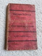 Antiek 'Engelsche Gids' boekje met stoffen kaft, Antiek en Kunst, Ophalen of Verzenden