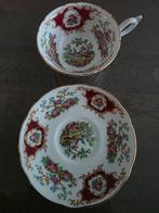 Coalport Broadway Marone theekopje, Antiek en Kunst, Antiek | Servies los, Ophalen of Verzenden