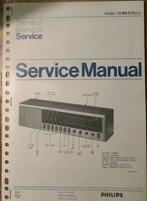 Philips Radio service manual 19 AB 576, Ophalen of Verzenden, Overige typen