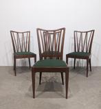 Vier vintage A.Patijn  Zijlstra stoelen, Ophalen, Gebruikt, Stof, Vier