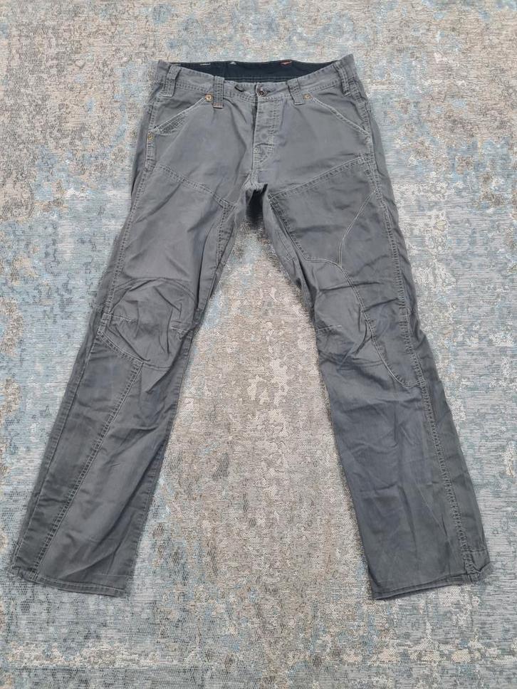 G-Star SC Trash Low Com W29 L32 Straight Katoen Bronno2932, Kleding | Heren, Broeken en Pantalons, Zo goed als nieuw, Maat 46 (S) of kleiner