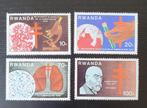 Rwanda 1982 Tuberculose Michel 1187-1190 postfris, Verzenden, Overige landen, Postfris