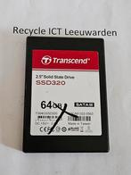 Transcend 64gb laptop ssd hdd hardeschijf, Computers en Software, Harde schijven, Gebruikt, Ophalen of Verzenden, Laptop, SATA