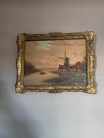 J. Wouters landschap schilderij, Antiek en Kunst, Kunst | Schilderijen | Klassiek, Ophalen of Verzenden