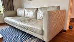 Mooie leren design bank, ruime 3 zitter, Ophalen, Gebruikt, Driepersoons, Mix van modern en klassiek