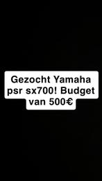 Gezocht yamaha psr sx700 budget van 500€, Muziek en Instrumenten, Keyboards, Ophalen, Gebruikt, 61 toetsen, Yamaha