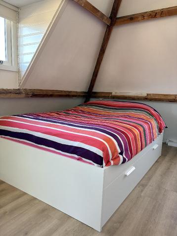 Brimnes bedframe 200x140 incl lades incl matras - afbeelding 1