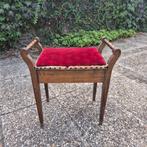 Vintage oak piano stool, Ophalen