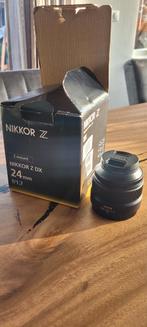 Nikon Z DX 24mm f/1.7 + Zonnekap & Filter, Ophalen of Verzenden, Zo goed als nieuw, Groothoeklens