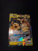 Raichu & Alolan Raichu 54/236 Tag Team Promo, Ophalen of Verzenden, Zo goed als nieuw, Losse kaart