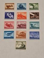 Set Duitse postzegels Tweede Wereldoorlog, Ophalen of Verzenden, Overige soorten, Duitsland, Overige typen