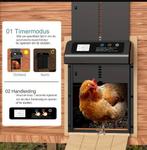 Nieuw kippenluik automatisch, Dieren en Toebehoren, Pluimvee | Toebehoren, Ophalen of Verzenden, Nieuw, Kippenhok of Kippenren