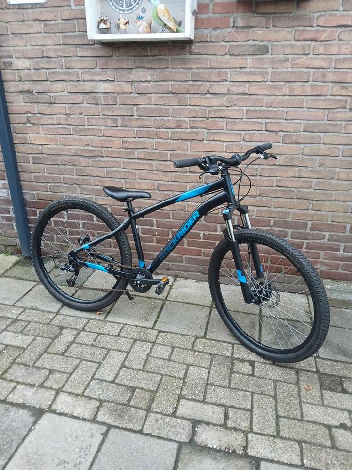 27,5" Rockrider Mountainbike zgan., Fietsen en Brommers, Fietsen | Jongens, Gebruikt, 24 inch, Handrem, Versnellingen, Ophalen of Verzenden