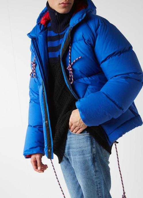 Superdik donsjack Tommy Hilfiger maat L 52-54, Kleding | Heren, Jassen | Winter, Nieuw, Maat 52/54 (L), Blauw, Verzenden