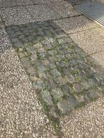 Natuursteenkeitjes, kinderhoofdjes, Ophalen, Gebruikt, Graniet, Antraciet