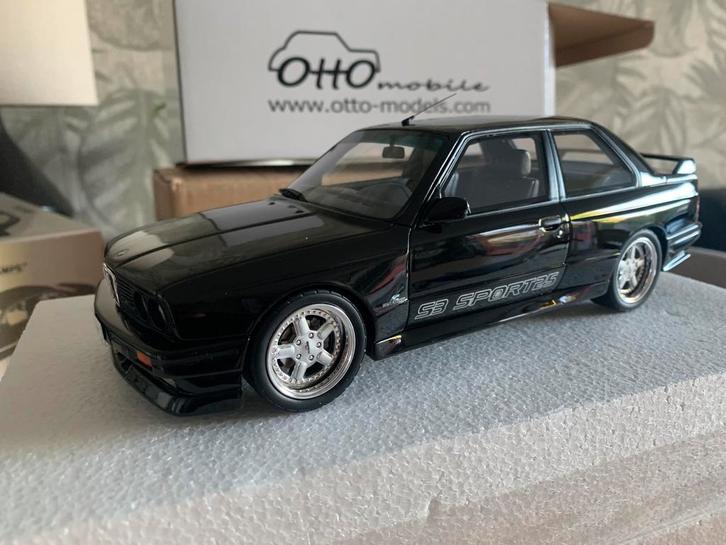 OttOmobile BMW E30 ac schnitzer 2.5 Sport Evo 1:18, Hobby en Vrije tijd, Modelauto's | 1:18, Zo goed als nieuw, Auto, OttOMobile