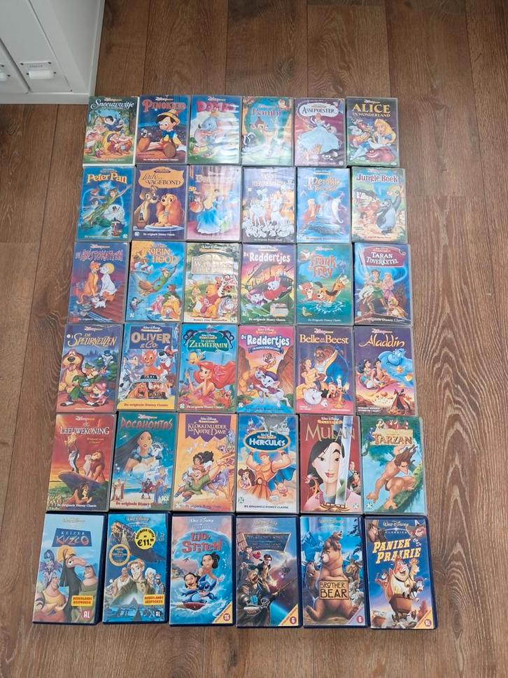 Disney classic video's, Cd's en Dvd's, VHS | Kinderen en Jeugd, Zo goed als nieuw, Alle leeftijden, Ophalen of Verzenden