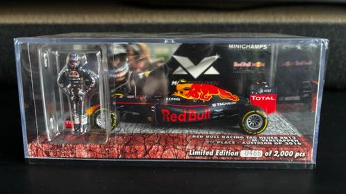 Max Verstappen 1:43 Edition 11 Austrian GP 2016, Hobby en Vrije tijd, Modelauto's | 1:43, Zo goed als nieuw, Auto, MiniChamps