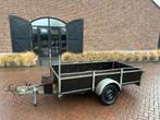 Aanhangwagen gebruikt – 250 bij 130 cm + disselkist, Auto diversen, Aanhangers en Bagagewagens, Ophalen, Zo goed als nieuw