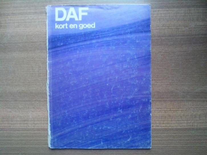 DAF kort en goed 2600 Eurotrailer DAF Torpedo 33 44 55 YP YA, Boeken, Auto's | Folders en Tijdschriften, Zo goed als nieuw, Ophalen of Verzenden