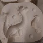 Kimple Gietmal draakje gietklei, Hobby en Vrije tijd, Pottenbakken, Ophalen